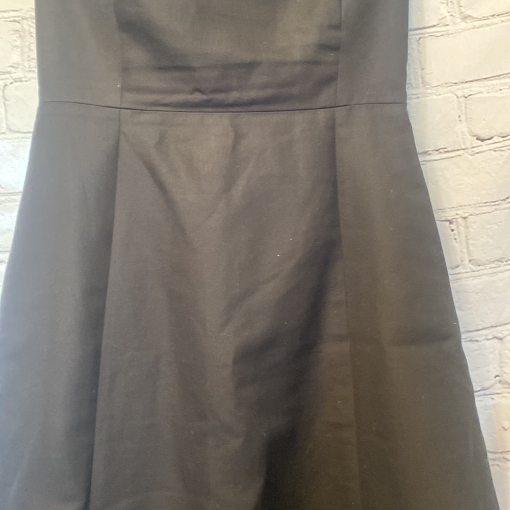 J. Crew Black Strapless Dress Size 6 Petite Excellent Condition - Picture 4 of 9